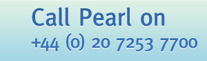 Call Pearl on +44 (0) 20 7253 7700